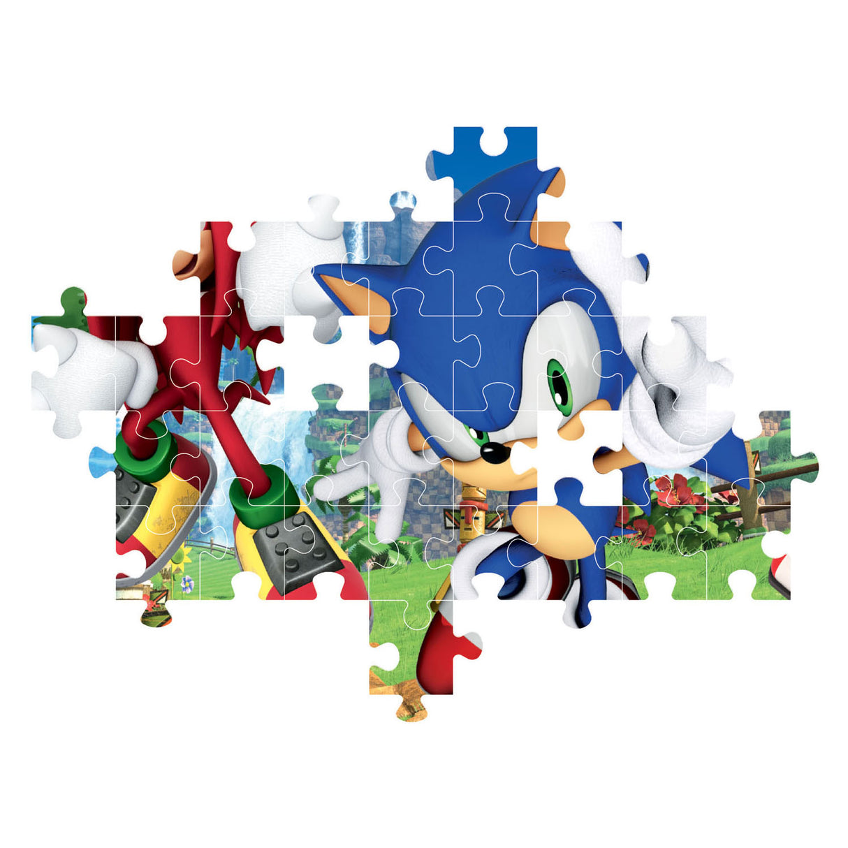 Clementoni legpuzzel - sonic, 104st.