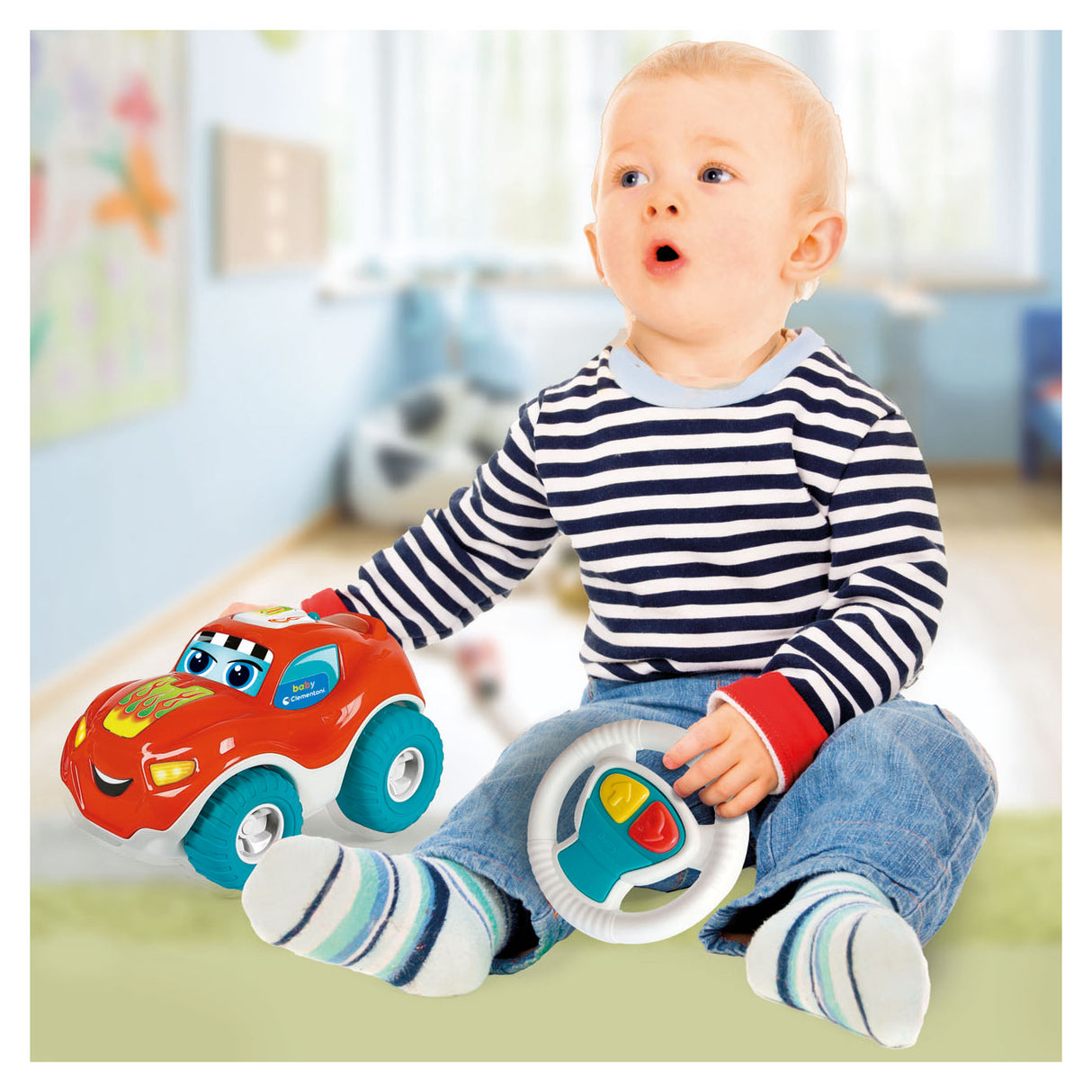 Clementoni baby charlie bestuurbare auto