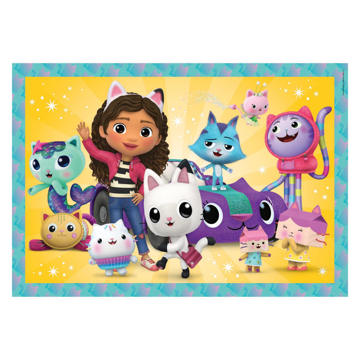 Clementoni pzl 24 maxi gabby's dollhouse 1