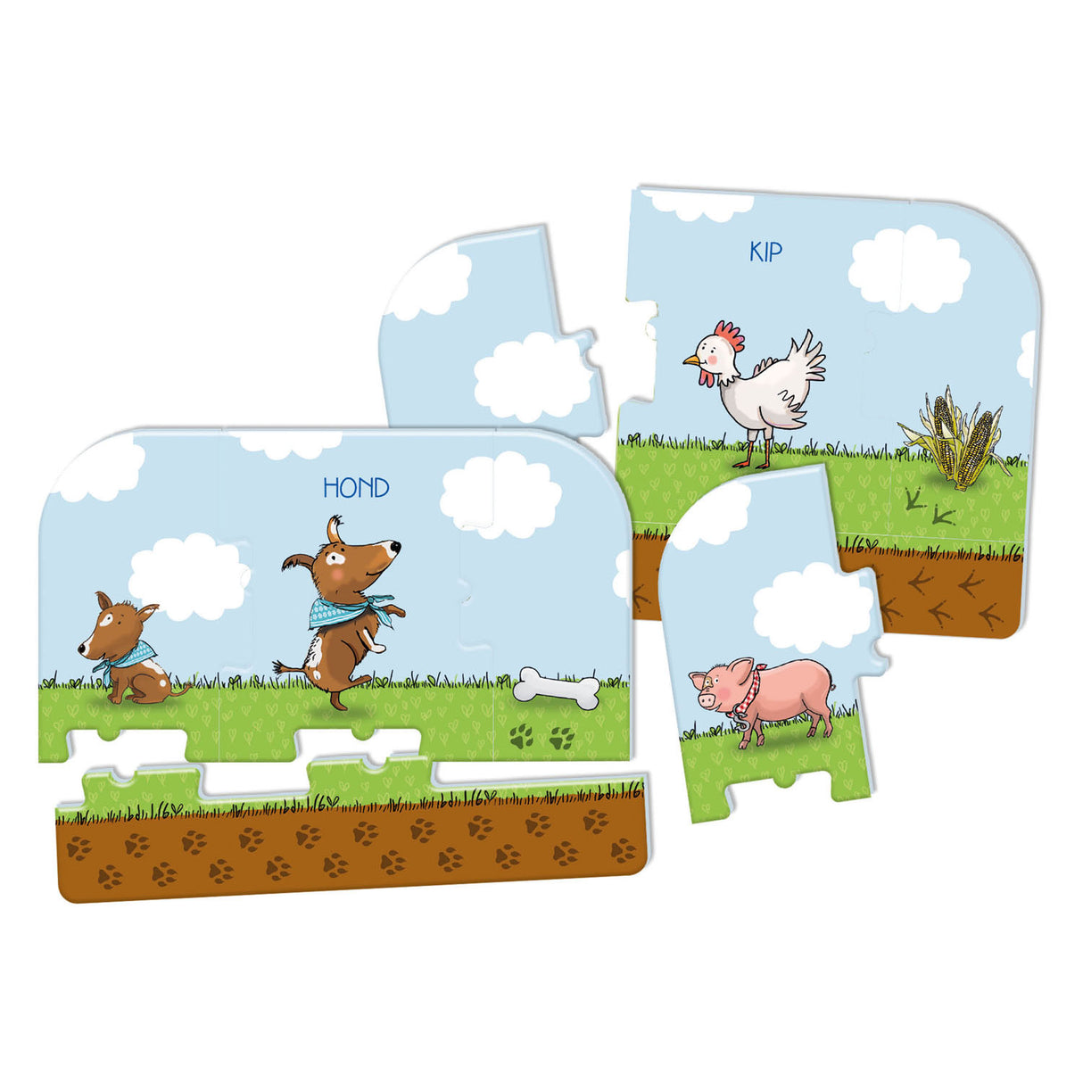 Clementoni animal farm fien teun