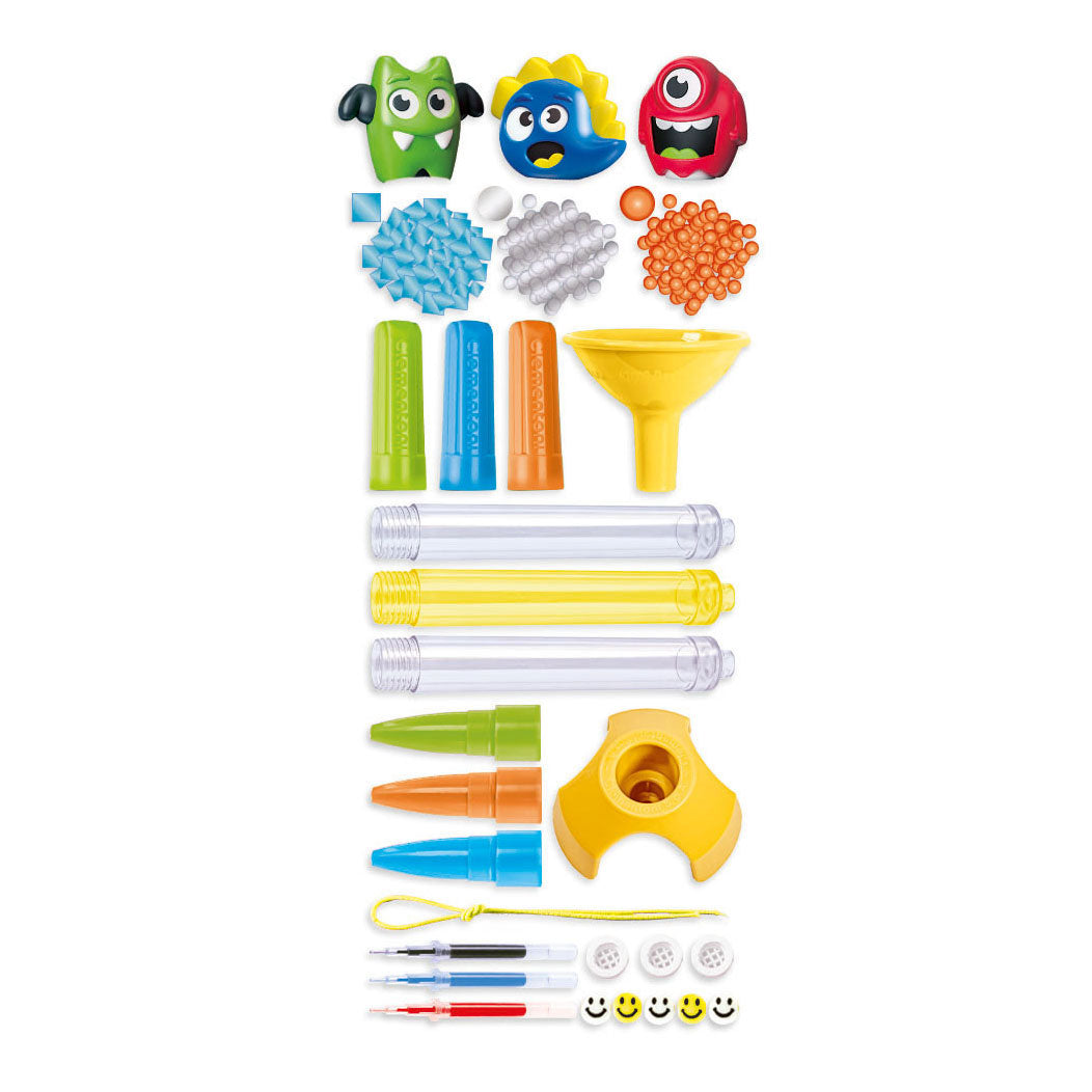 Clementoni idea - glitterpennen - knutselpakket vol accessoires - het creatieve cadeautje - glitterpennen maken - vanaf 6 jaar