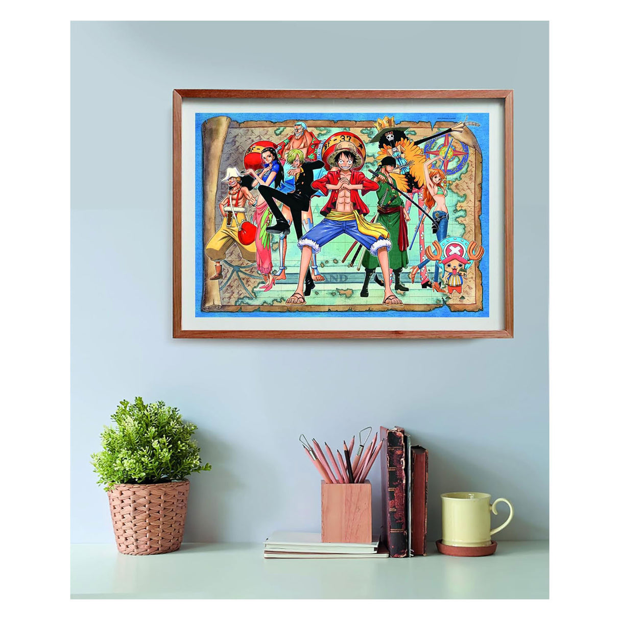 Clementoni one piece kubus puzzel - 500st.