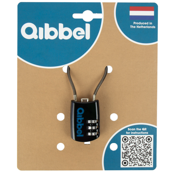Qibbel Air Lang Fiets Slot - Veilig en Handig