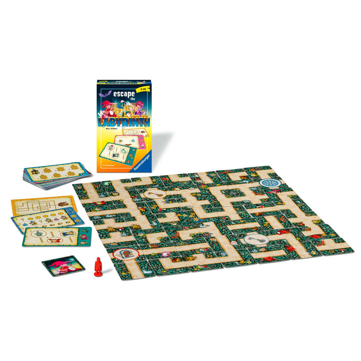 Ravensburger escape the labyrinth - pocketspel