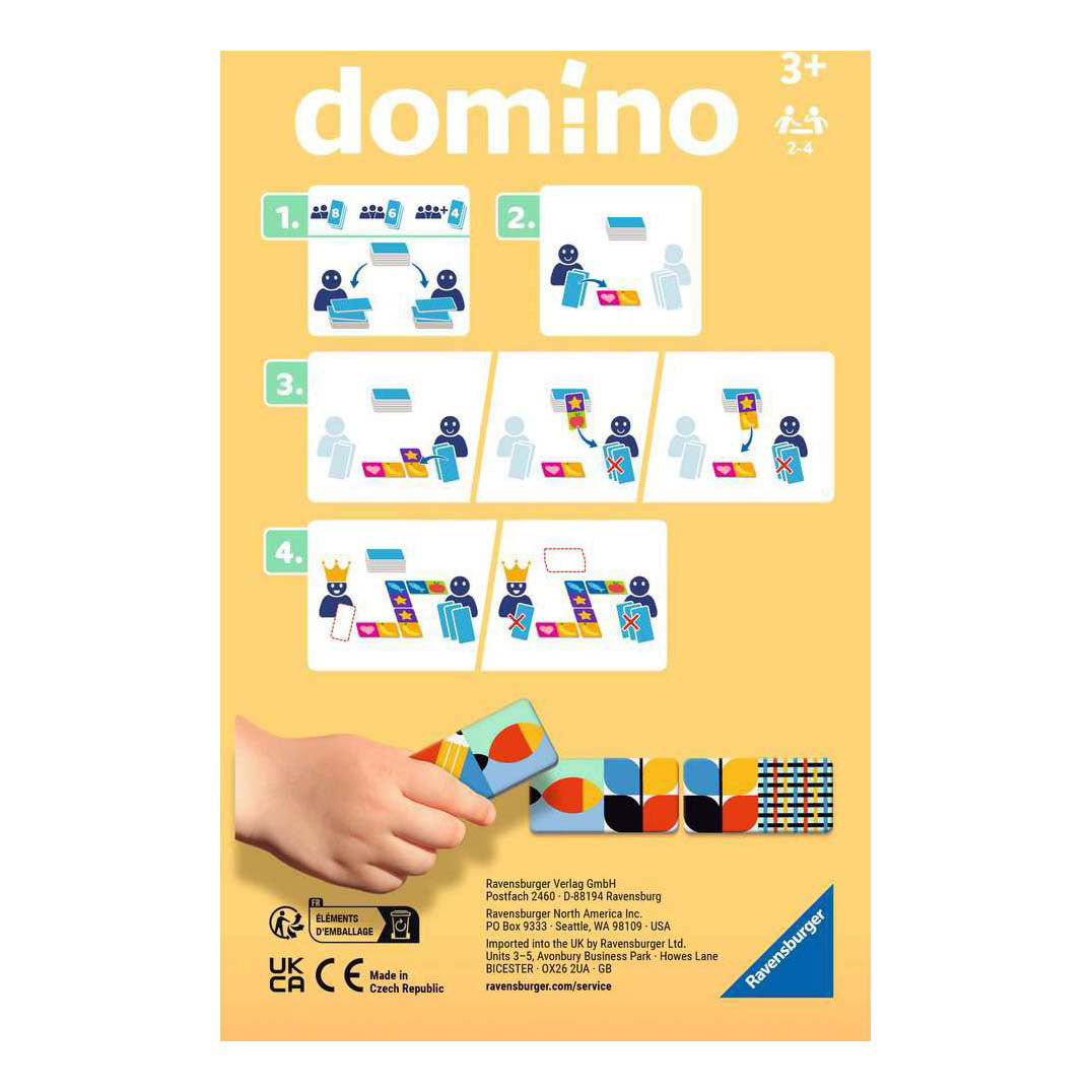 Ravensburger – bluey domino – pocketspel – vanaf 3 jaar