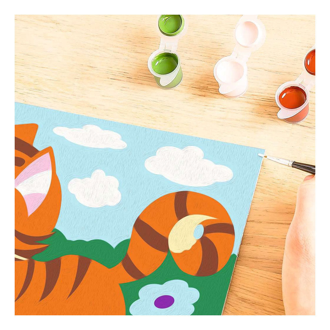 Ravensburger – creart: cat with butterfly – schilderen op nummer