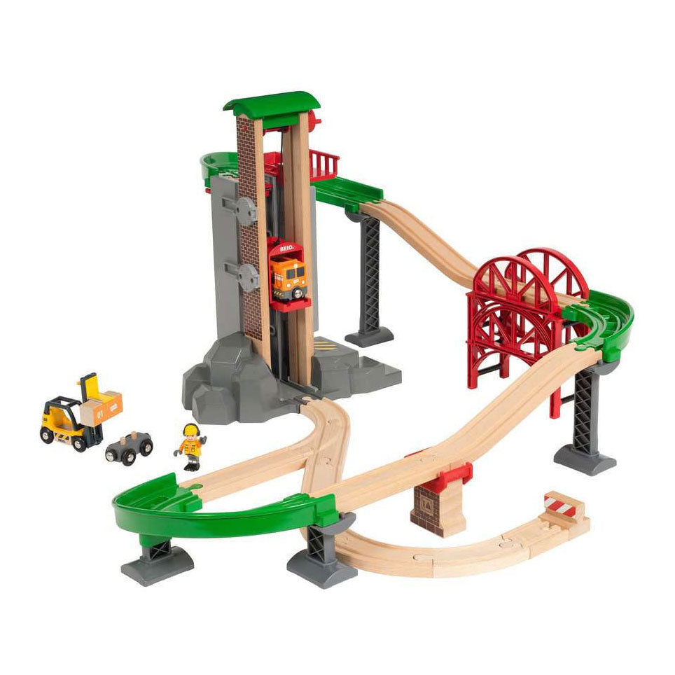 Brio hijs- en laadwarenhuis - 32dlg.