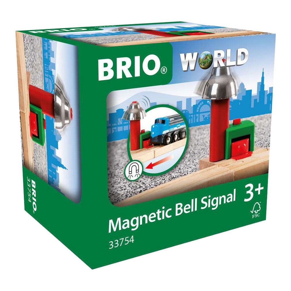 Brio magnetische belsignaal voor trein