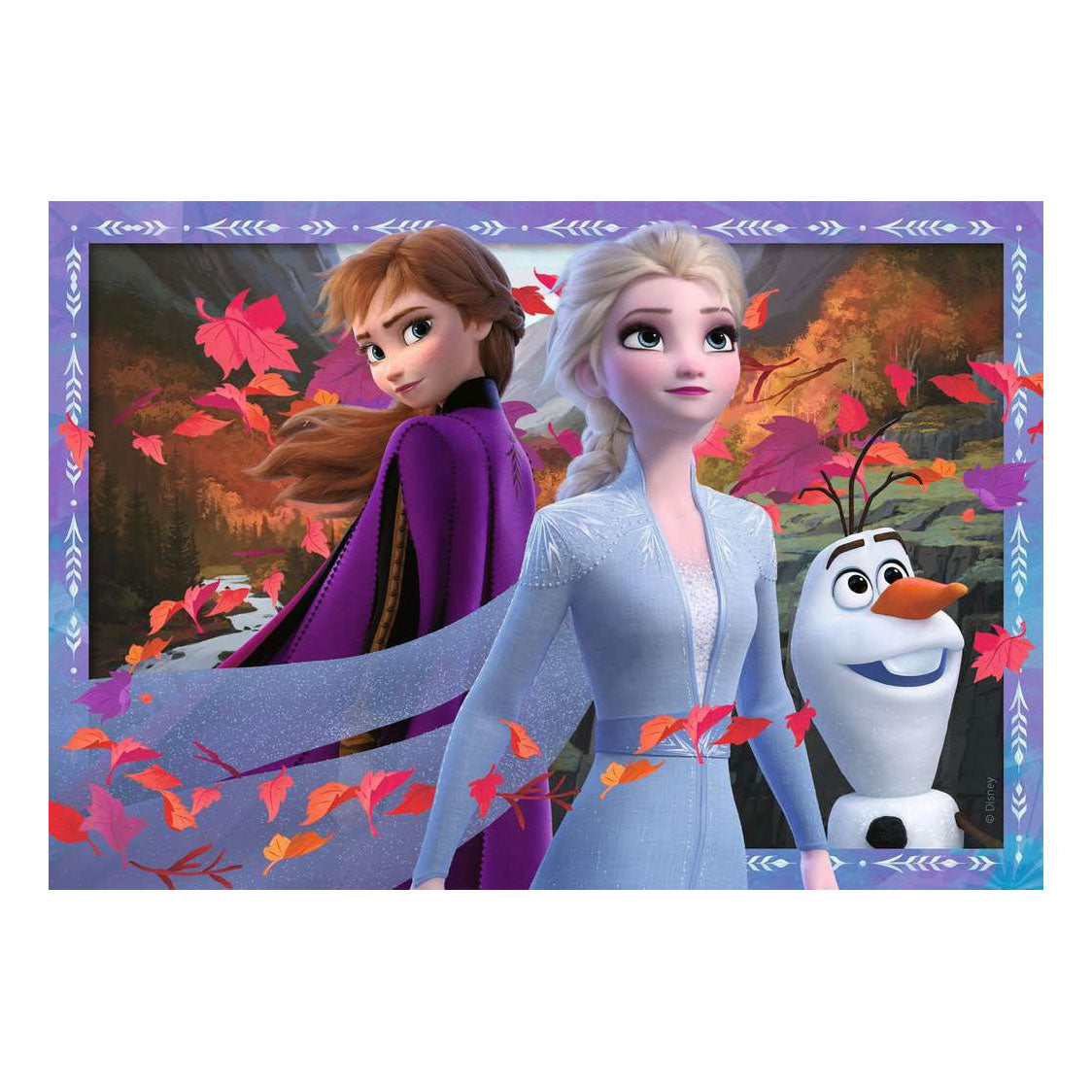 Ravensburger puzzel disney frozen 2 - 2x24 stukjes - kinderpuzzel