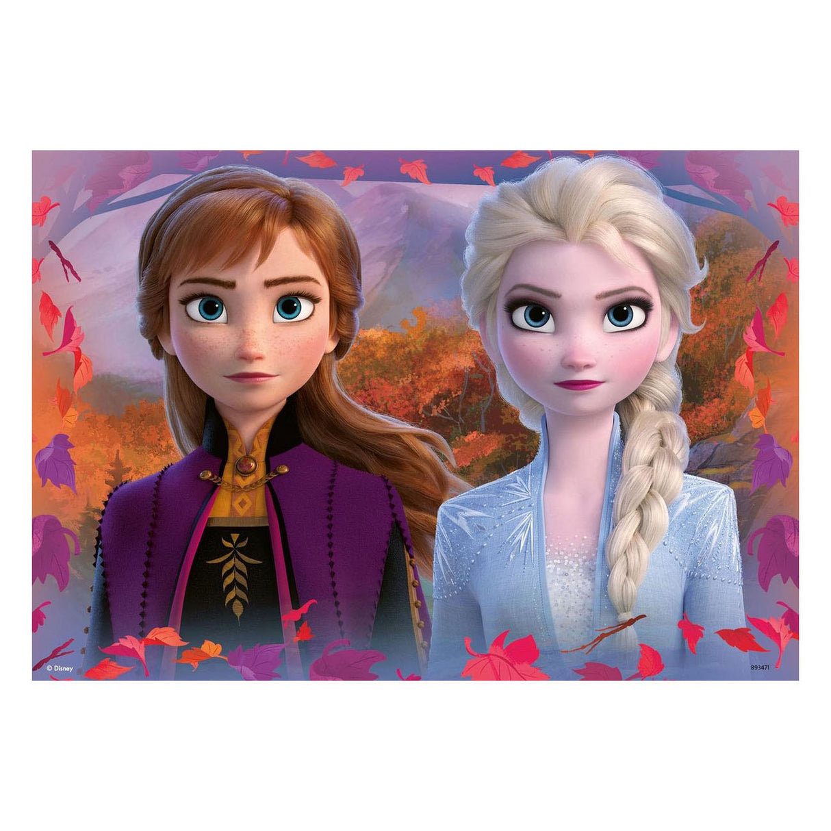 Ravensburger puzzel frozen 2 de reis naar het onbekende 2x12 stukjes