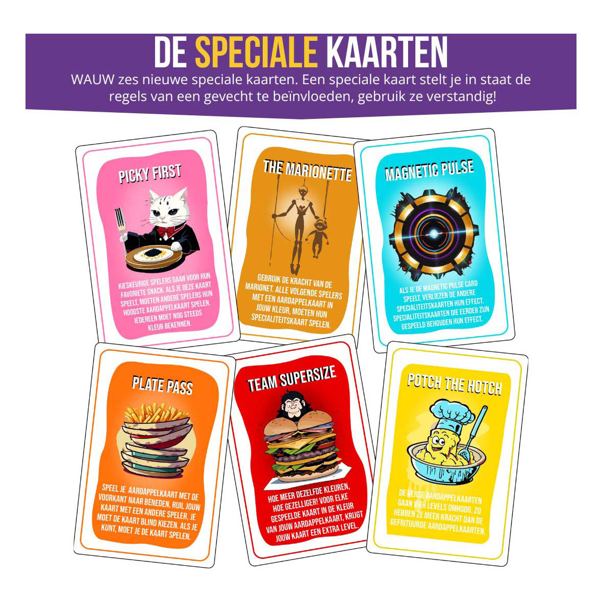 Fried potatoes kaartspel deep fried editie (nl)