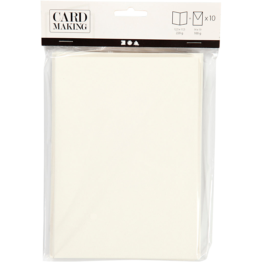 Creativ company https: www.cchobby.nl kaarten-en-enveloppen-afmeting-kaart-12-5x17-5-cm-afmeting-envelop-14x19-cm-off-white-10-set-1-doos