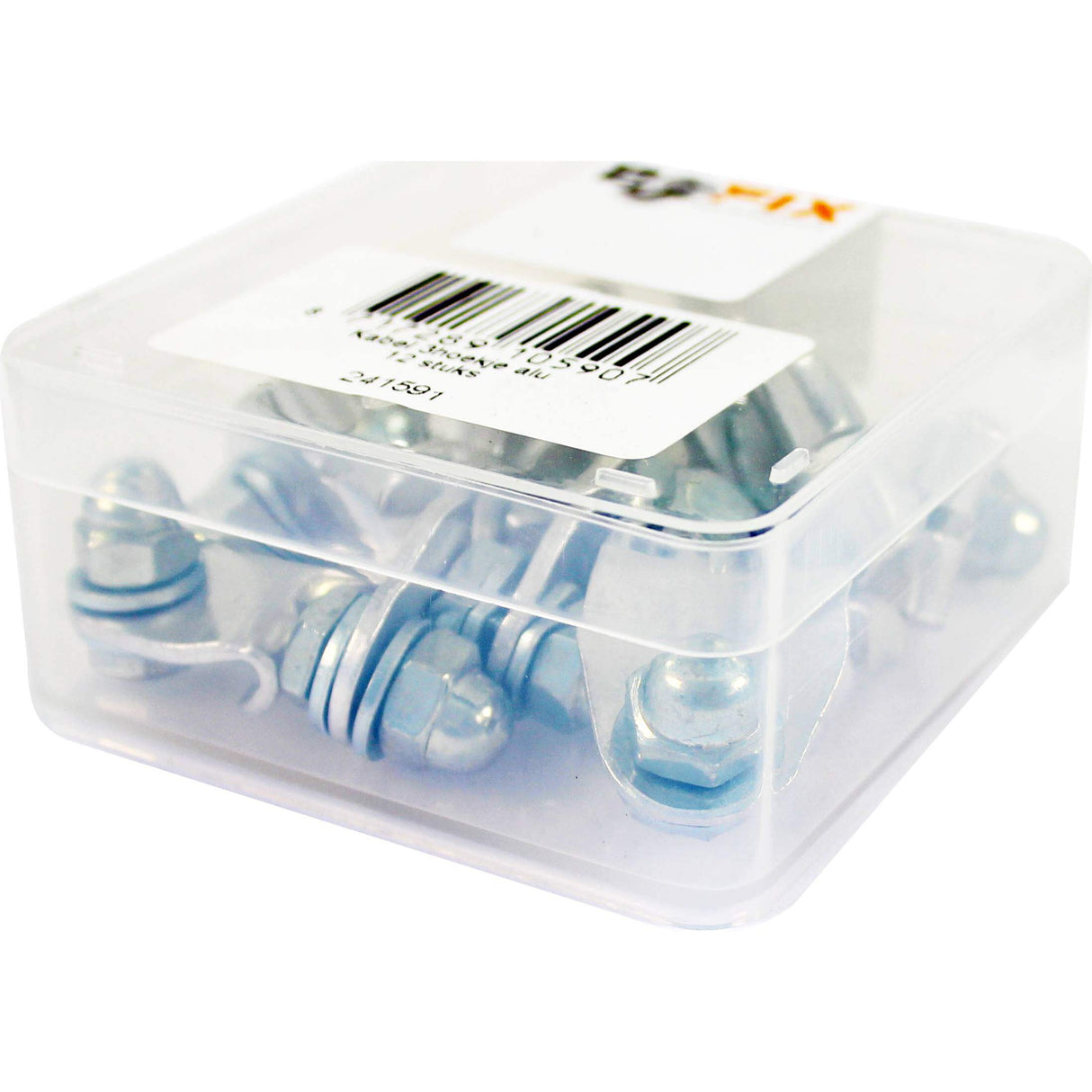 Bofix 241591 optrekdriehoekje alu per 12 st (1 doosje)
