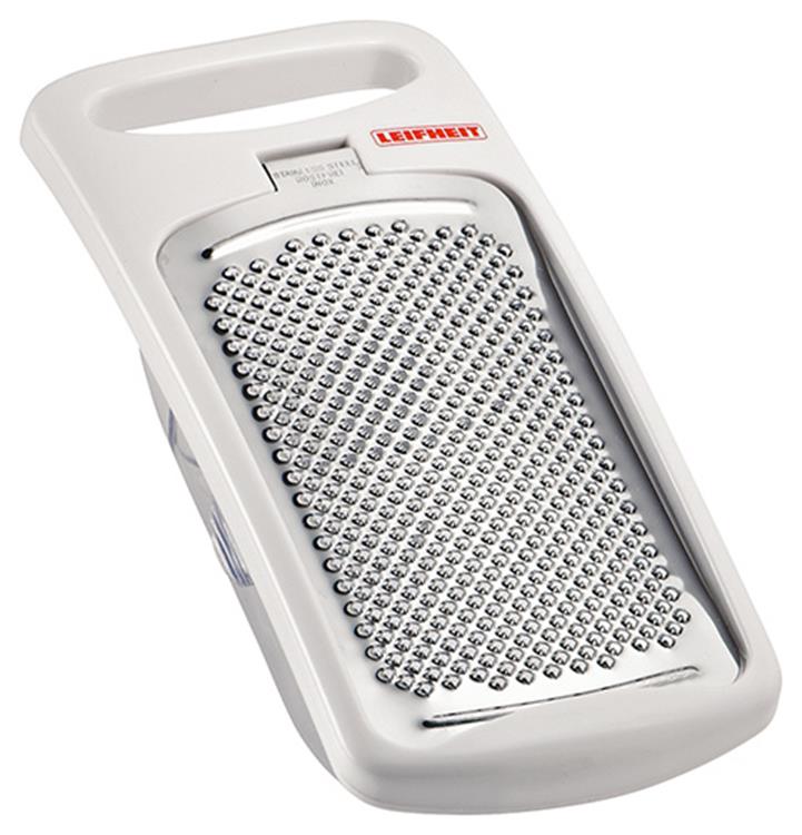 Leifheit comfortline nootmuscaat rasp - incl. opvangbak - vaatwasserbestendig - wit