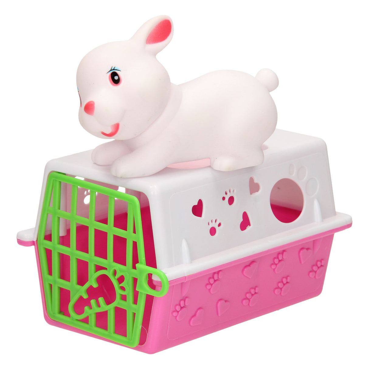 Toi-toys dier in koffer