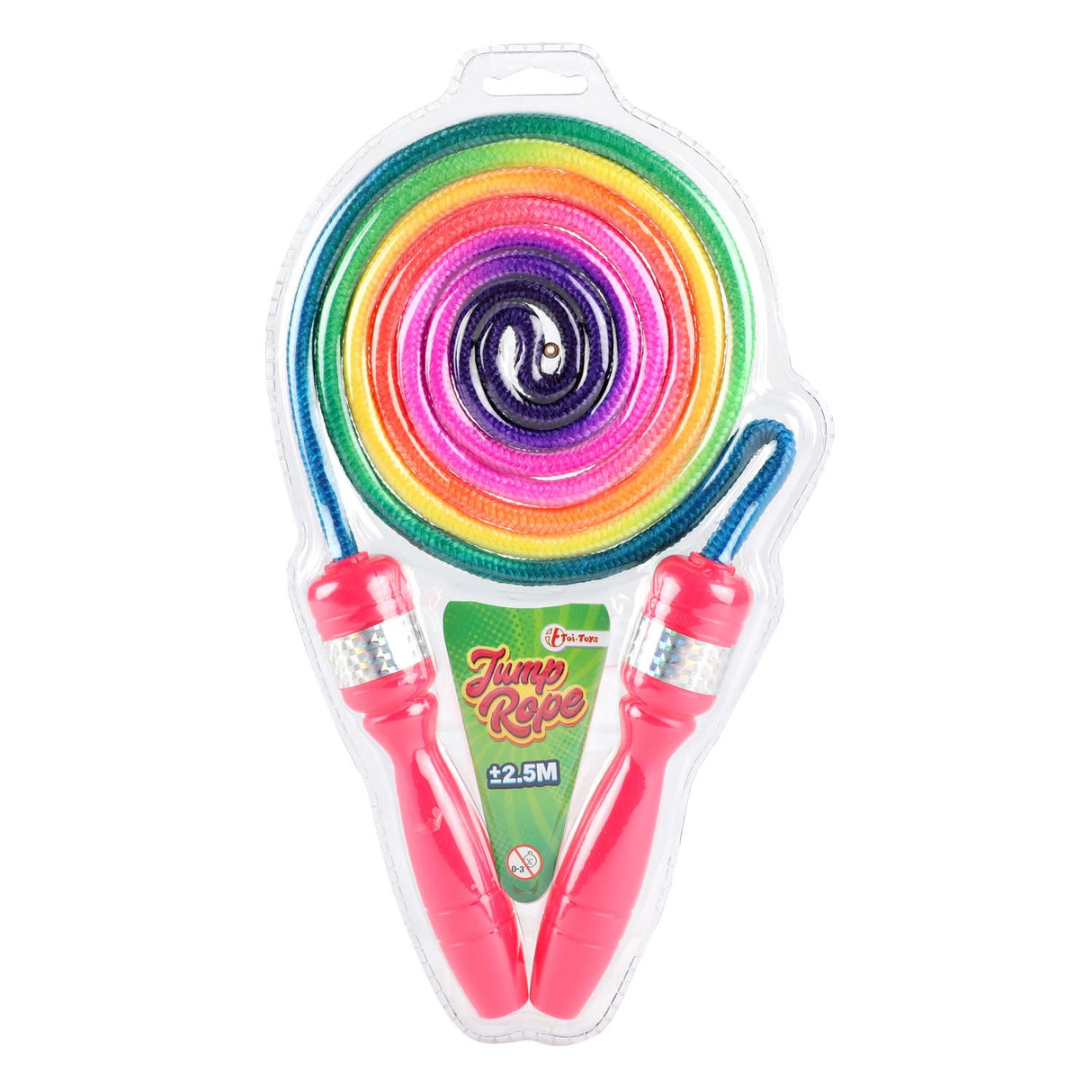Toi-toys toi toys springtouw regenboog kleuren