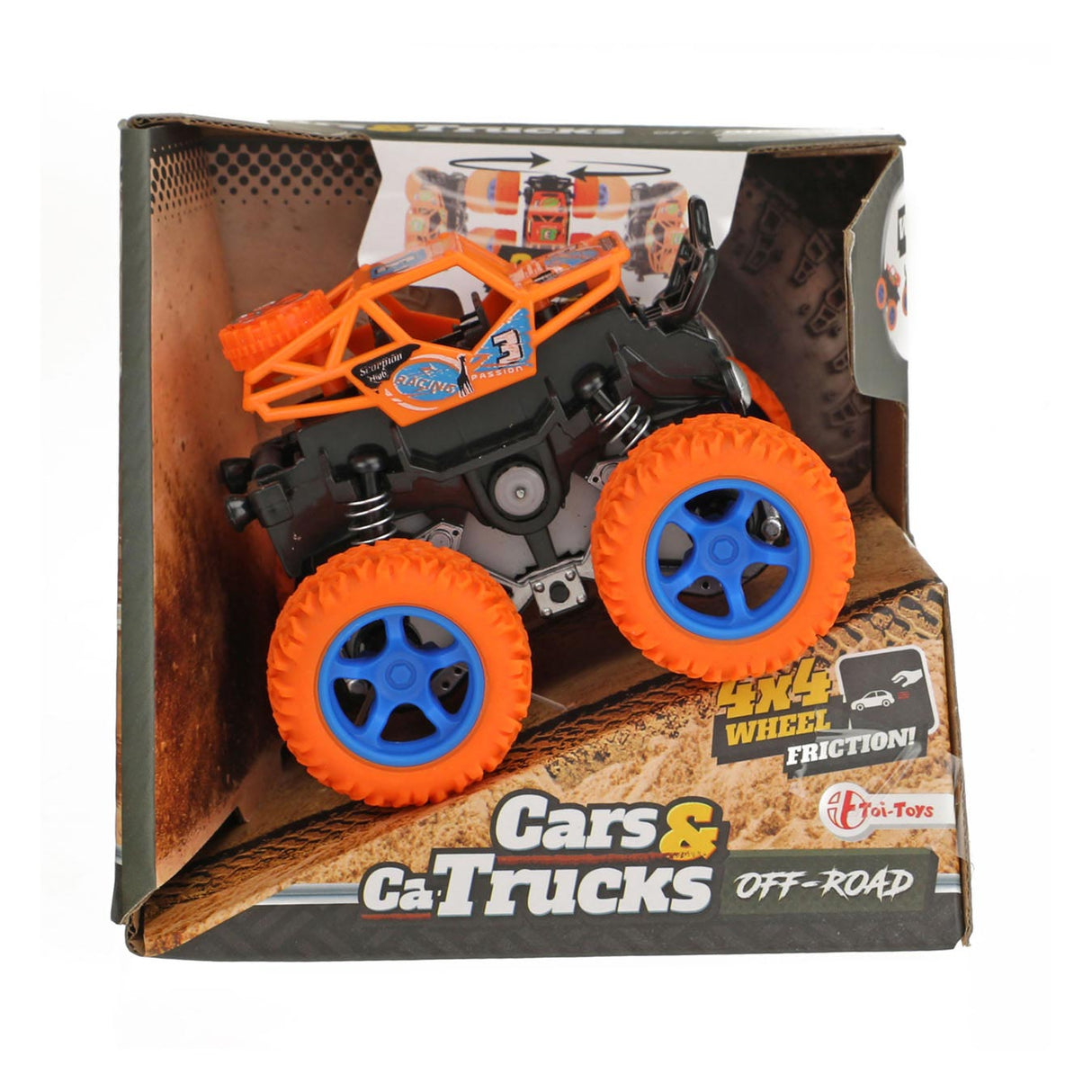 Vehicool frictie monster truck stunt 360