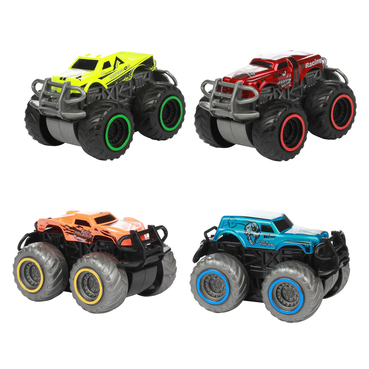 Vehicool monster trucks met afschieter