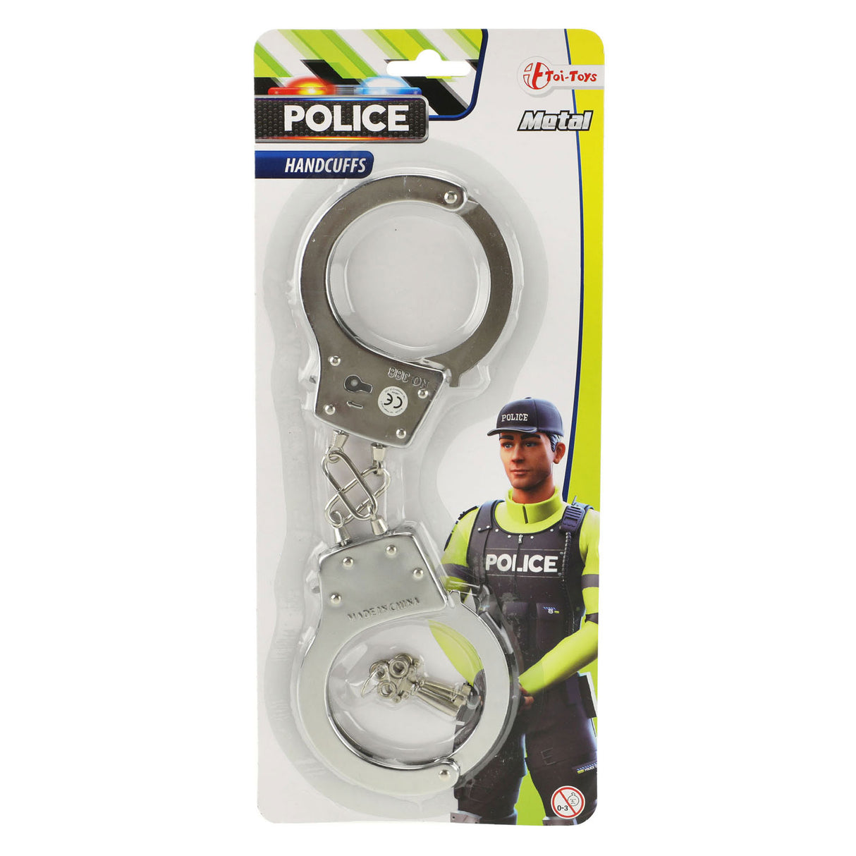 Toi-toys politie handboeien metaal