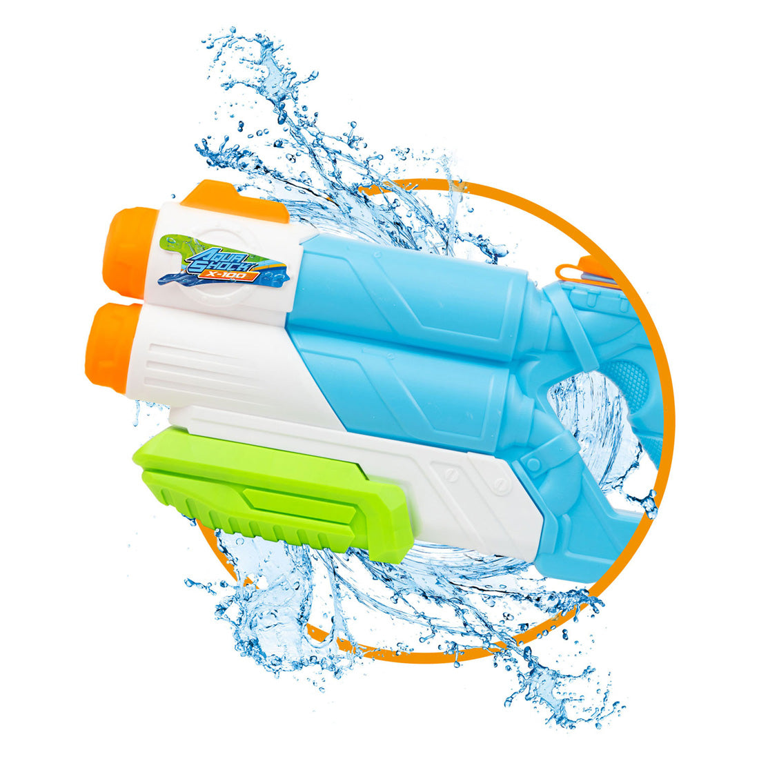 Toi-toys toi toys splash waterpistool aqua shock x100 1080ml
