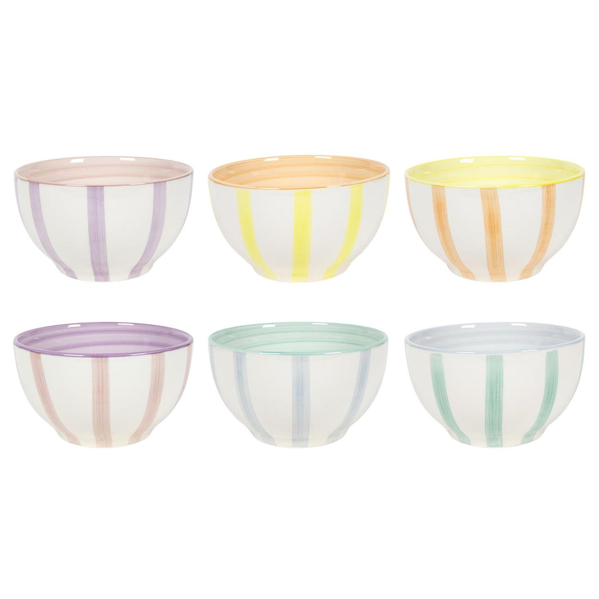 Schaal 2-tone doos a 6 stuks ø14cm