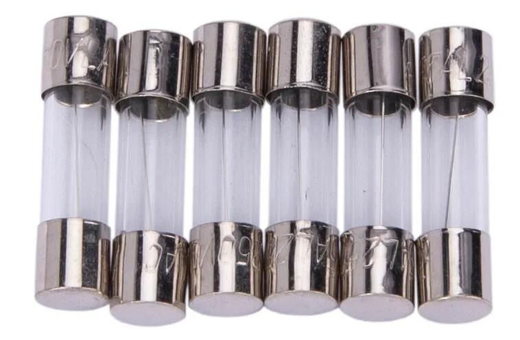 Dresselhaus glazen zekering glass fuses 5x20mm for car radio 5a 6 piece