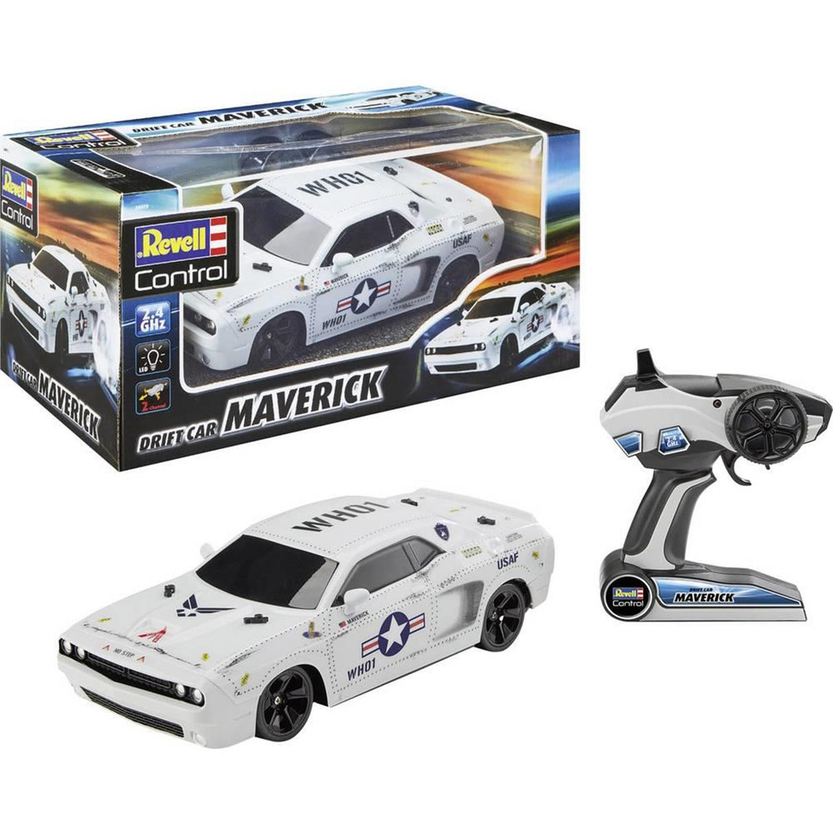 Revel r c modelauto maverick met licht