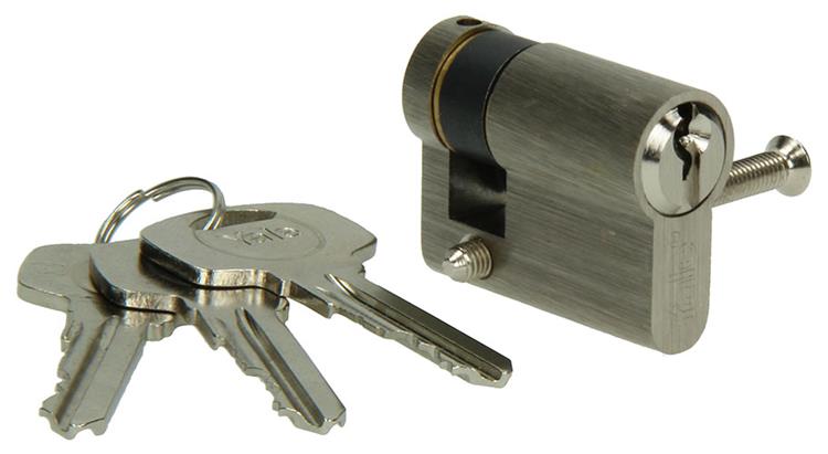 Yale 1006524 - halve profielcilinder 0500 mv 40mm(10 30) | 1 stuks