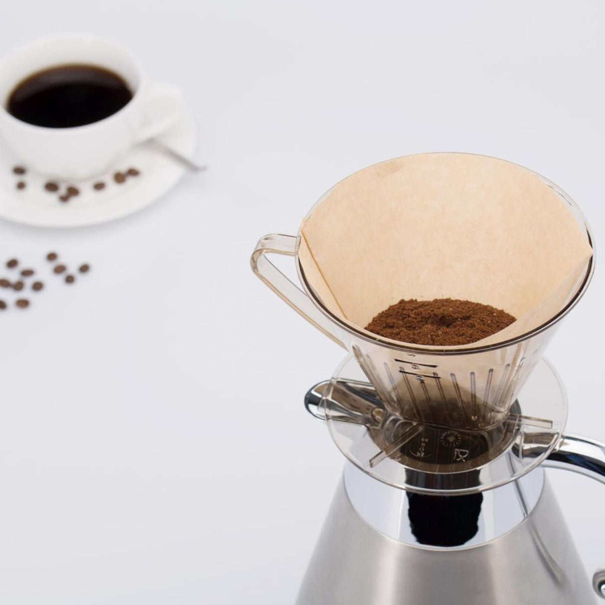 Westmark koffiefilterhouder, filtermaat 2, voor maximaal 2 kopjes koffie, 24522261
