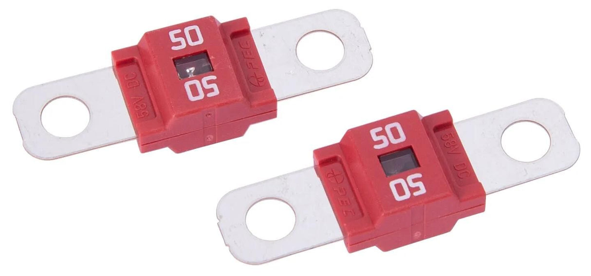 Dresselhaus sterkstroomzekering midi protection midi 50a w.screw connection red