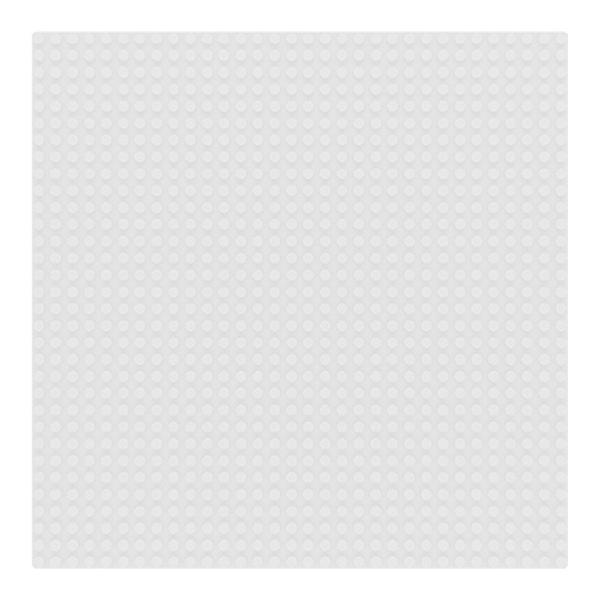 Sluban bricks base - grondplaat basisplaat bouwplaat voor bouwstenen wit - 32x32 noppen - 25,6 x 25,6 cm m38‑b0833b vanaf 4 jaar