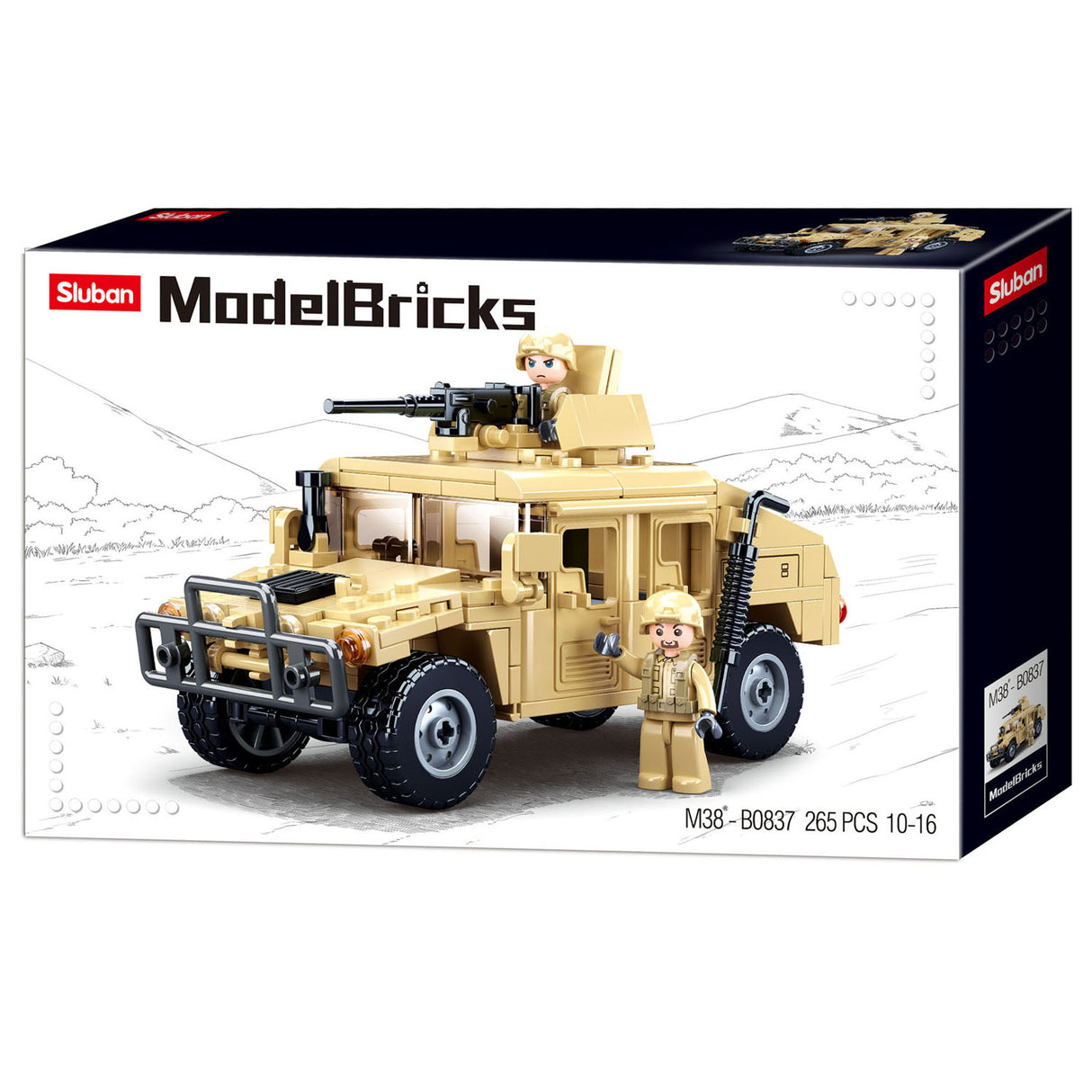 Sluban m38-b0837 - gevechtsoff-roader