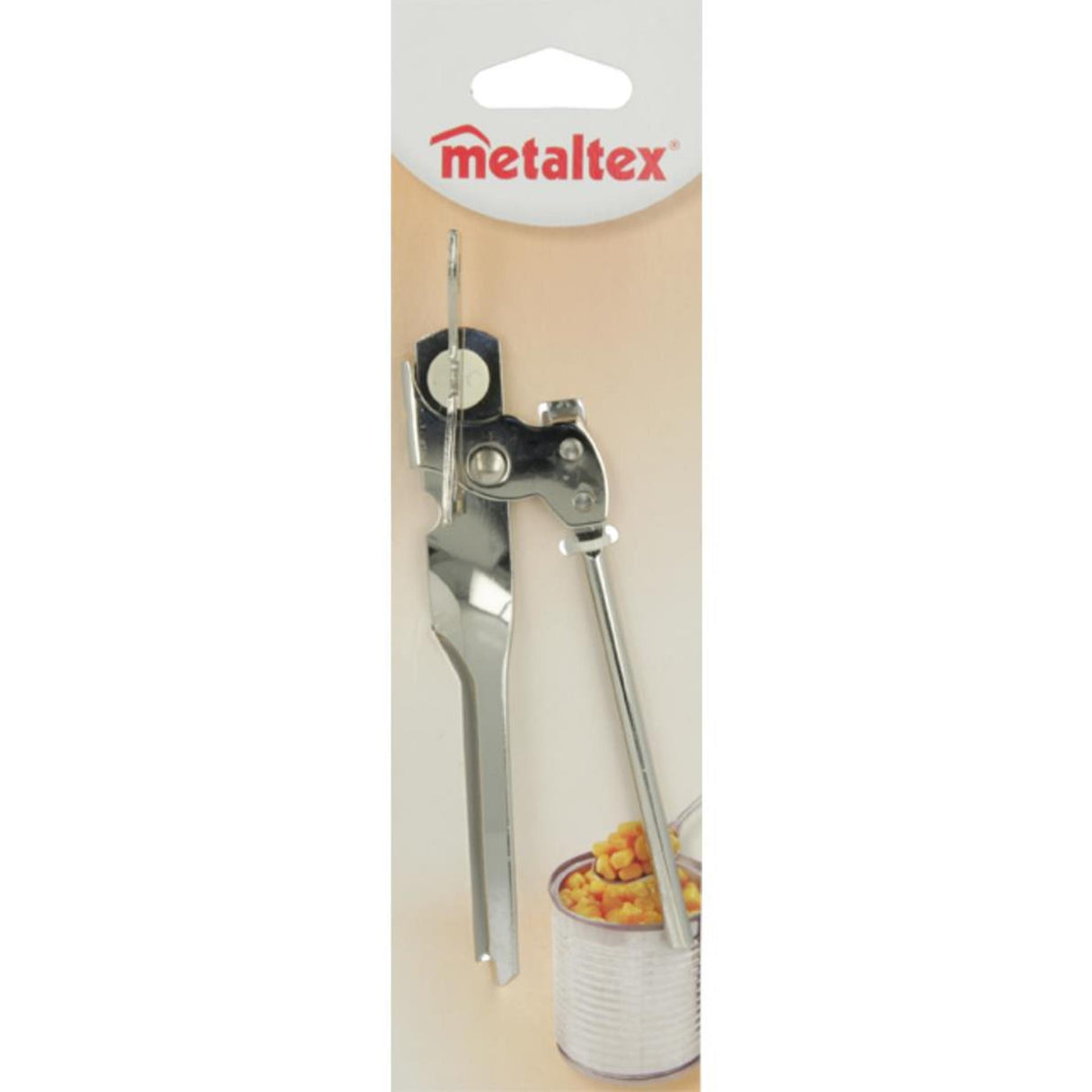 Metaltex blikopener met deksellifter rvs