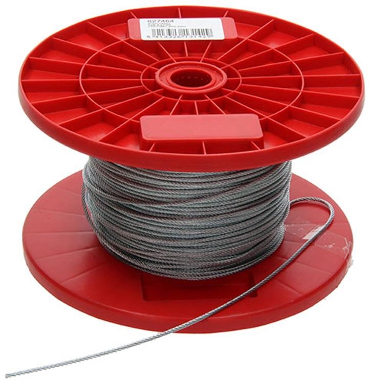 1015566 - verzinkte staalkabel 7x7 200m 2mm wll 40 kg din en 12385-4 | 200 stuks
