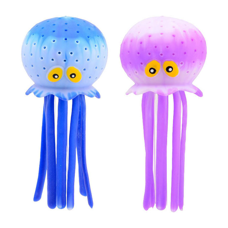 Johntoy splash werp octopus, 2 stuks