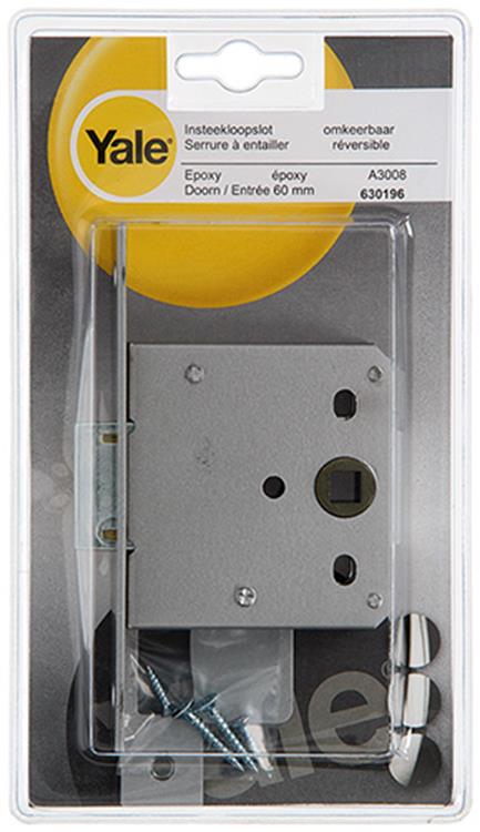 Yale 1019068 - 1 insteekloopslot epoxy l r a3008 60mm | 1 stuks