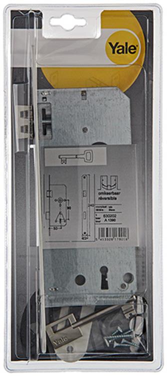 Yale 1019069 - 1 insteekslot wit a1390 24 bb 50mm | 1 stuks