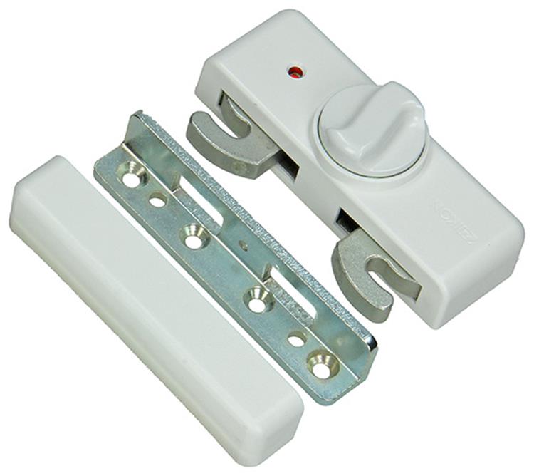 Yale 1019087 - vensteroplegslot, wit | 1 stuks