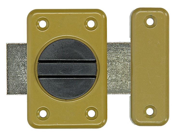 Yale 1019218 - 1 draaischuif + veer gelakt 45mm | 1 stuks