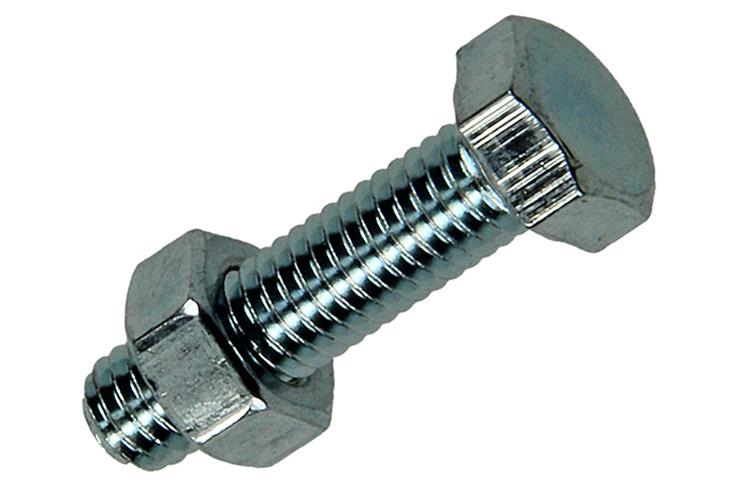 Mack 1017600 - tapbout + moer staal verzinkt 14 st m5 x 20 mm | 10 stuks