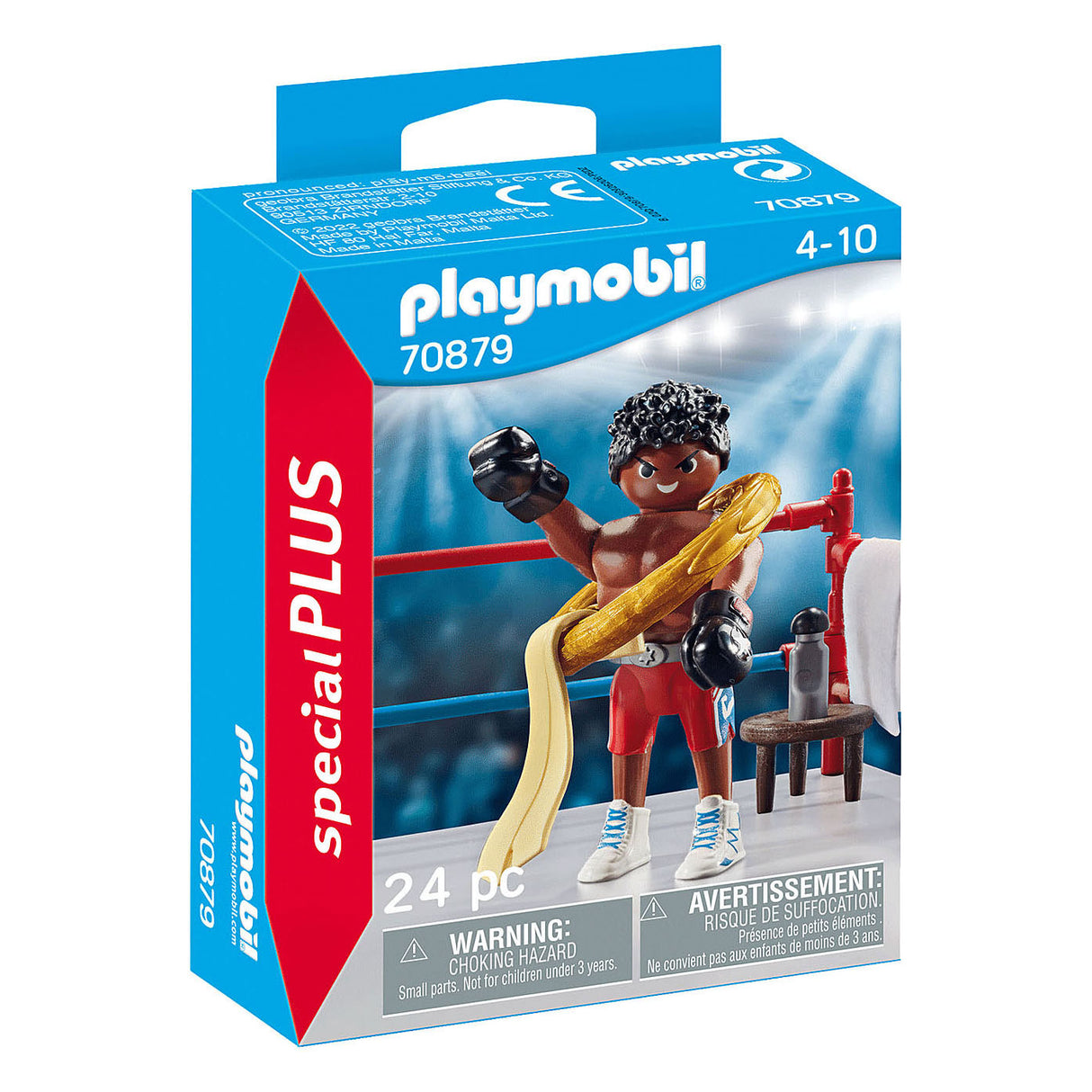 Playmobil specials bokskampioen - 70879