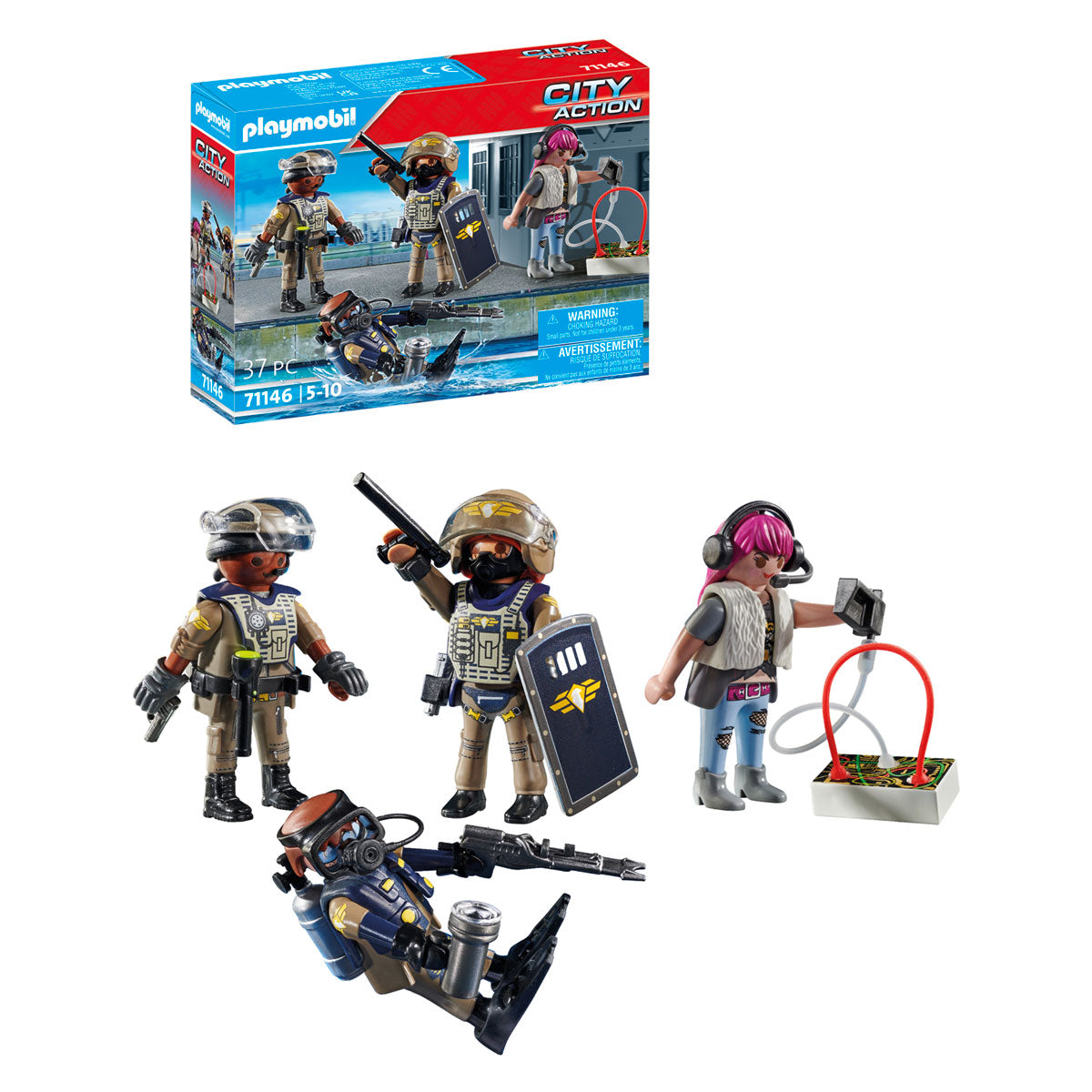 Playmobil city action se-figurenset - 71146