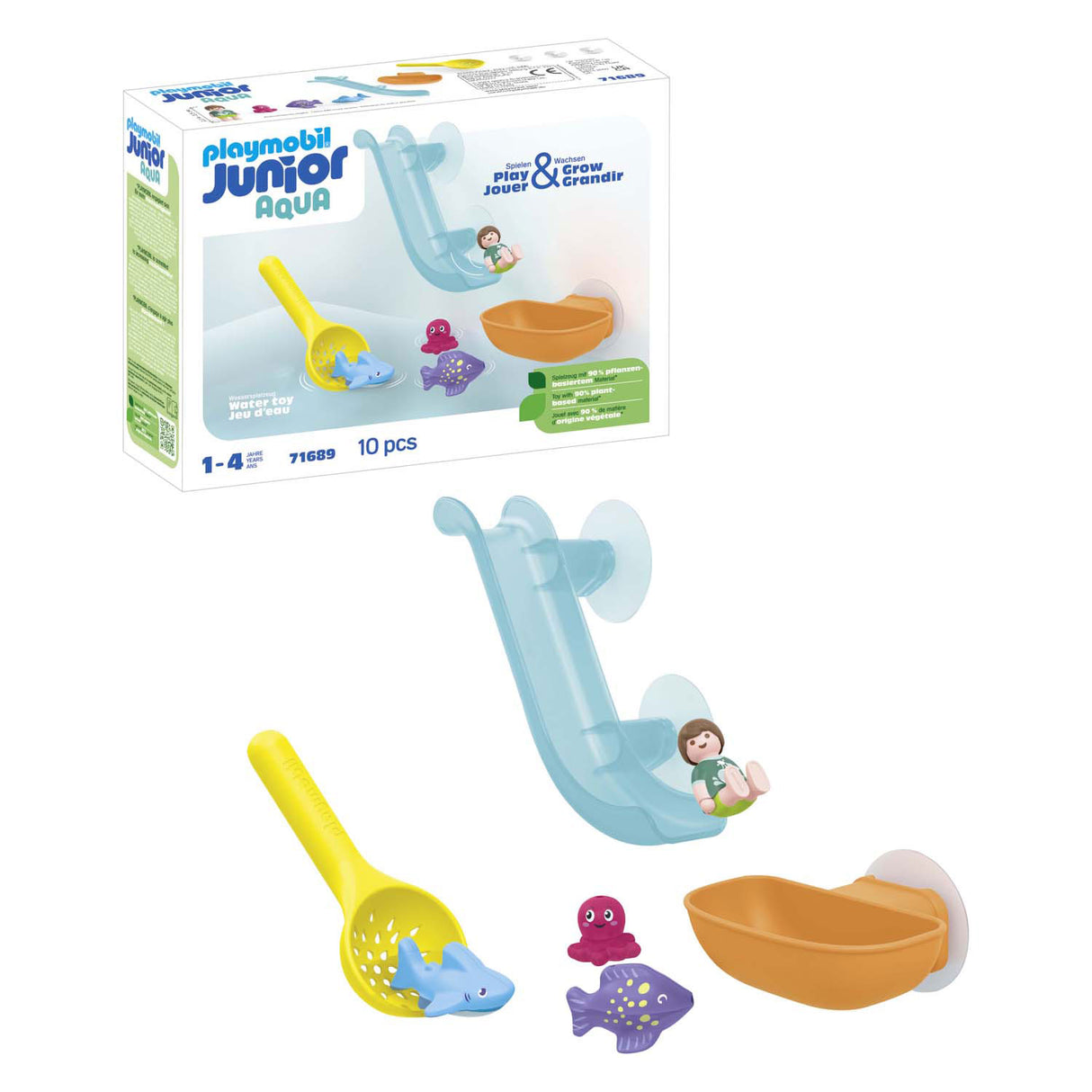 Playmobil junior visplezier met zeedieren - 71689