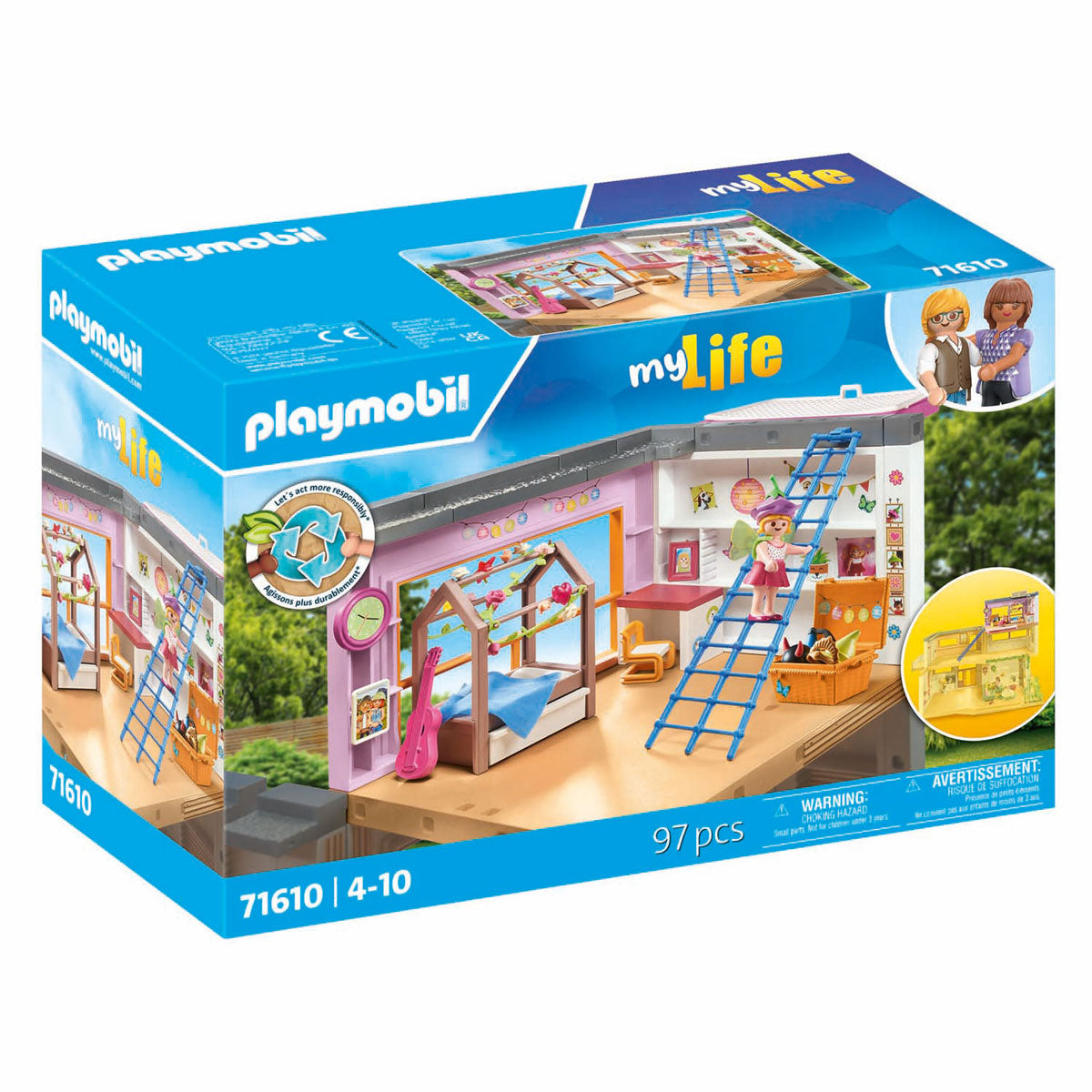 Playmobil my life kinderkamer - 71610