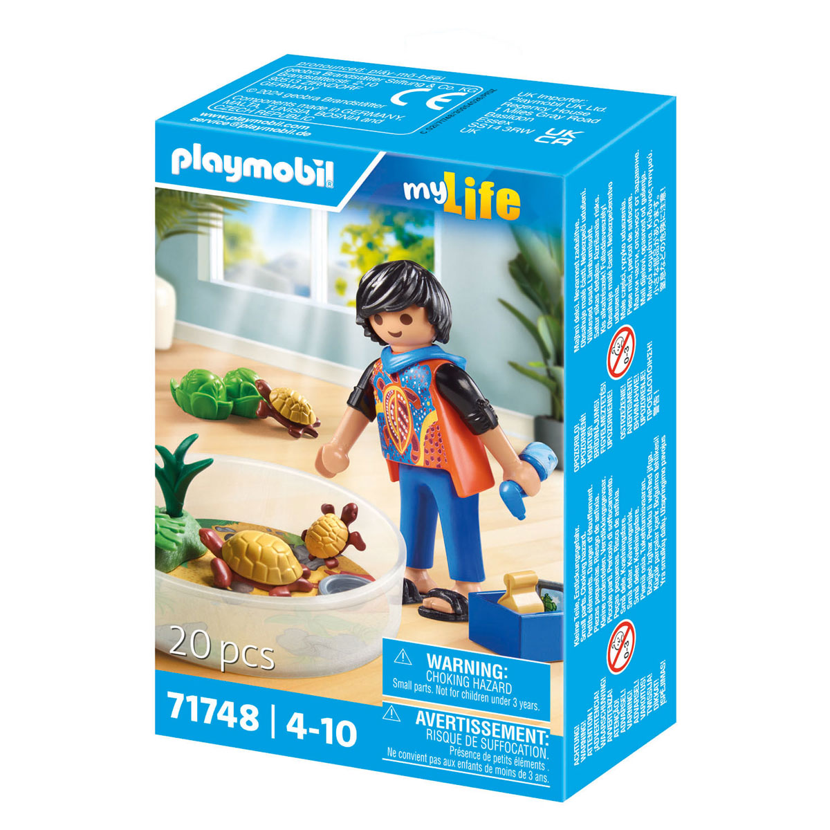 Playmobil my life schildpadden terrarium - 71748