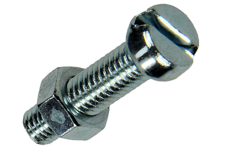 Mack 1018094 - metaalschroef cyl. kop + moer verz. 38 st m5 x 20 mm | 5 stuks