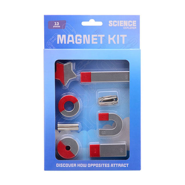 Johntoy science explorer magneet set, 13dlg.
