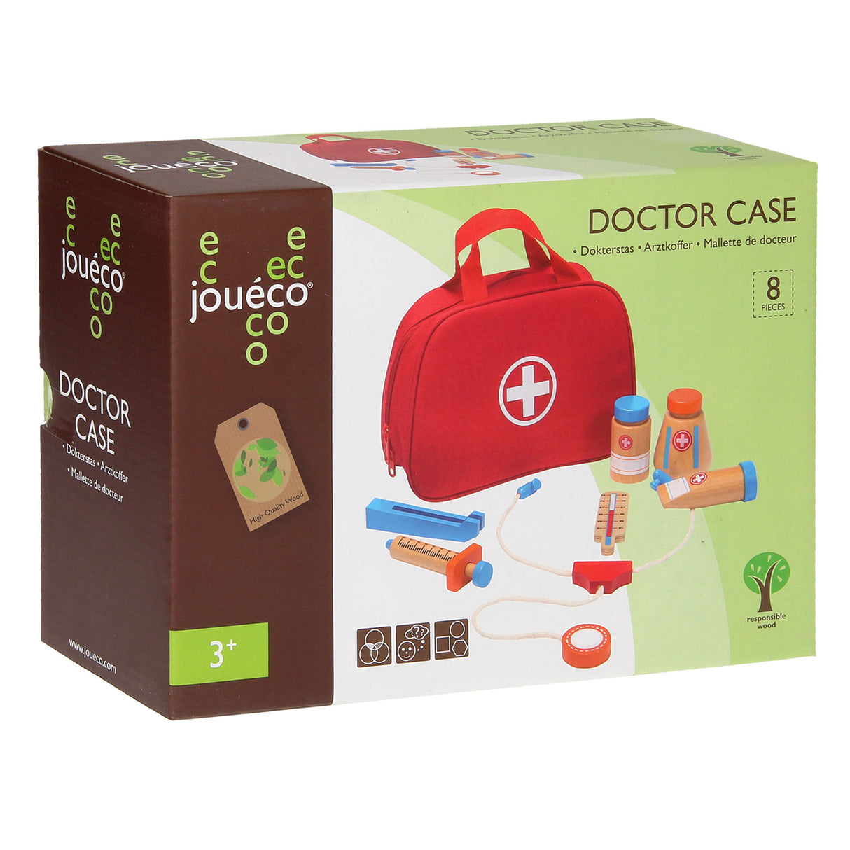 Jouéco dokterstas met accessoires 8-delig