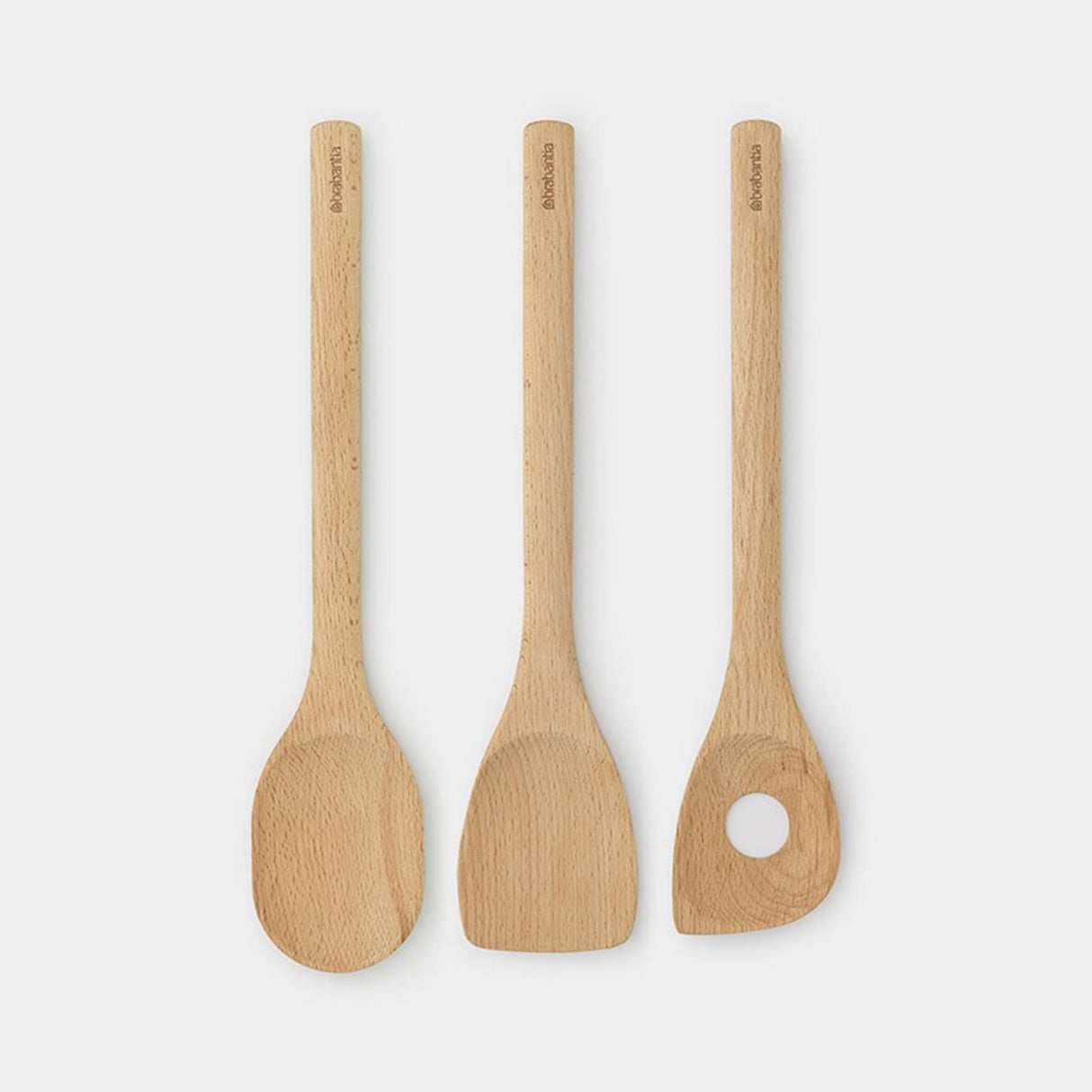 Brabantia profile keukengerei set- 3-delig - beukenhout