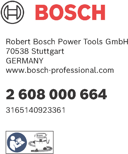 Bosch accessoires bosch filter filteroppervlak 230 cm² 97 x 79 x 30 mm past op gas ...